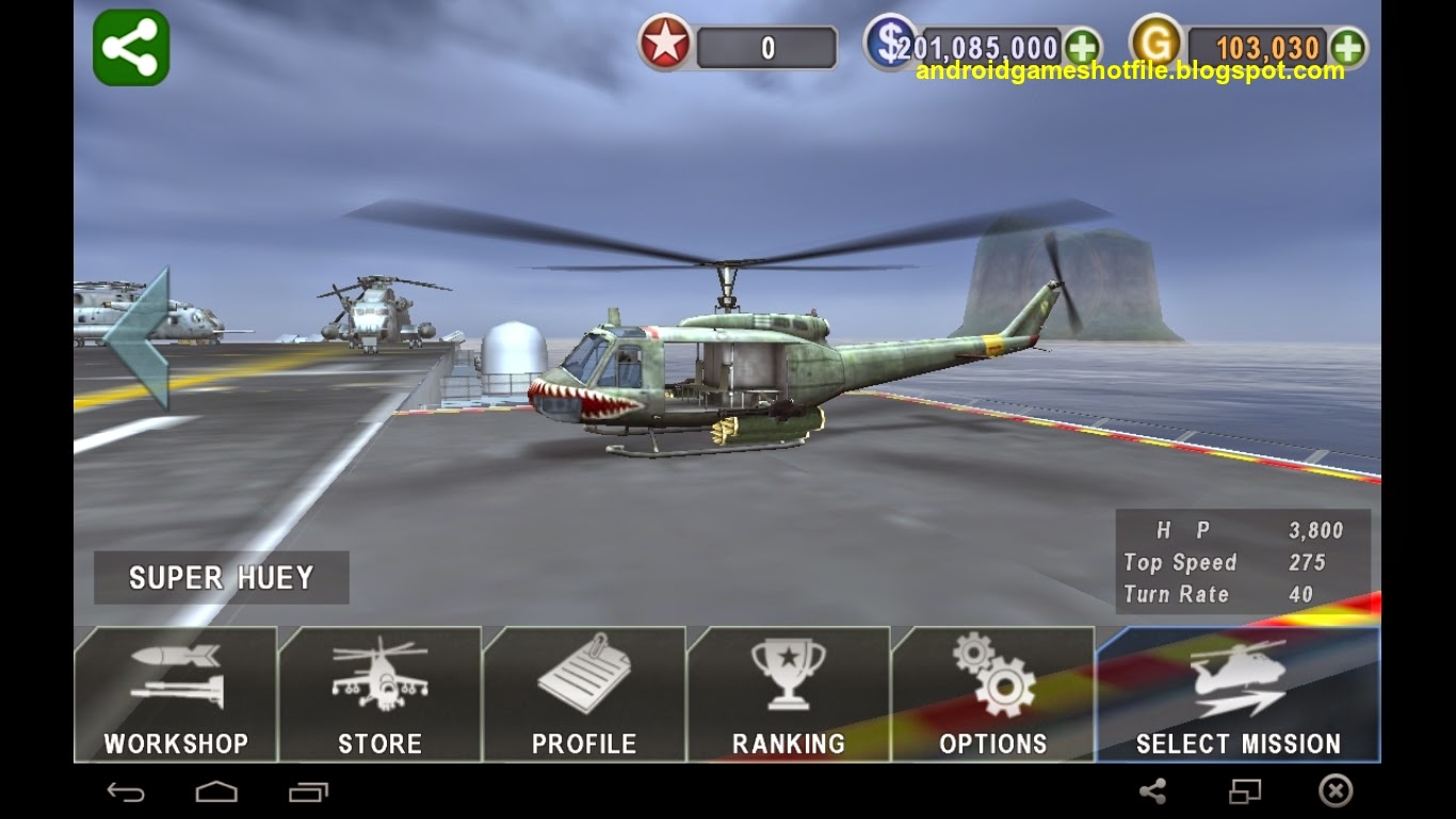 Gunship Battle Helicopter 3d V2.4.60 Hack Mod Apk Download